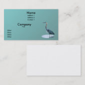 高く立つ素晴らしい青 名刺 (正面/裏面)