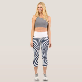 高く腰の高いカプリス – トンネルを通る カプリレギンス