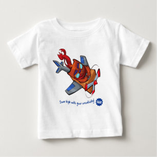 高く舞い上がる ベビーTシャツ