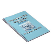 高く飛び、高く夢見る。民間航空日 ノートブック (右側)