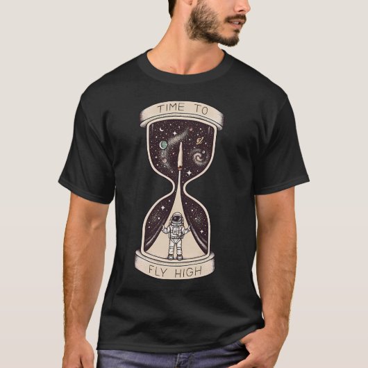 高く飛ぶ時 Tシャツ (正面)