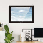 高く飛ぶ ポスター (ホームオフィス)