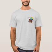 高く飛ぶHintz- Tシャツ (正面)