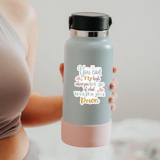 「高く飛べば….....」 カスタムカットビニールシール シール