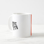 高さのマグの恐れ コーヒーマグカップ (正面左)