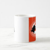 高さのマグの恐れ コーヒーマグカップ (中央)