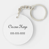 高さの飛行 キーホルダー (裏面)