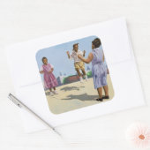 高さはどれくらい？2001 スクエアシール (封筒)