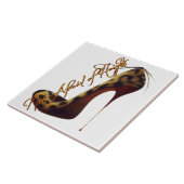 「高さを恐れない」 Tres Chic Highelデザイン タイル (側面)