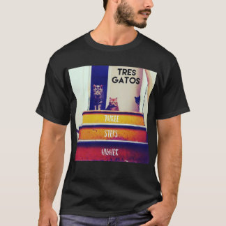 高のTres Gatos 3のステップ旅行のワイシャツ Tシャツ