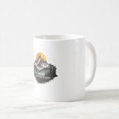 高みを目指せ、光を追え コーヒーマグカップ (正面右)