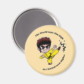 高を目指やる気を起こさせるす マグネット (正面/裏面)