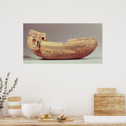 高ウンチ船の模型 ポスター (キッチン)