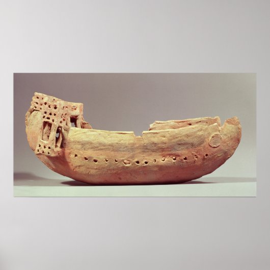 高ウンチ船の模型 ポスター (正面)