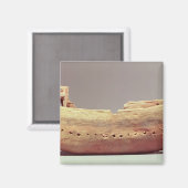 高ウンチ船の模型 マグネット (正面/裏面)
