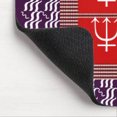 高エネルギーの落雷の三叉の矛の保護 マウスパッド (コーナー)