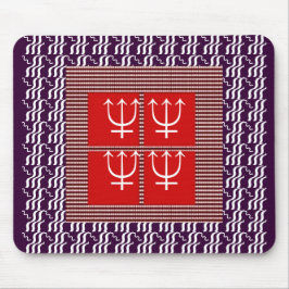 高エネルギーの落雷の三叉の矛の保護 マウスパッド