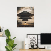 高エネルギーUFO ポスター (ホームオフィス)