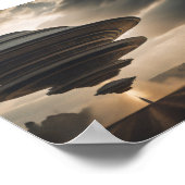 高エネルギーUFO ポスター (角)