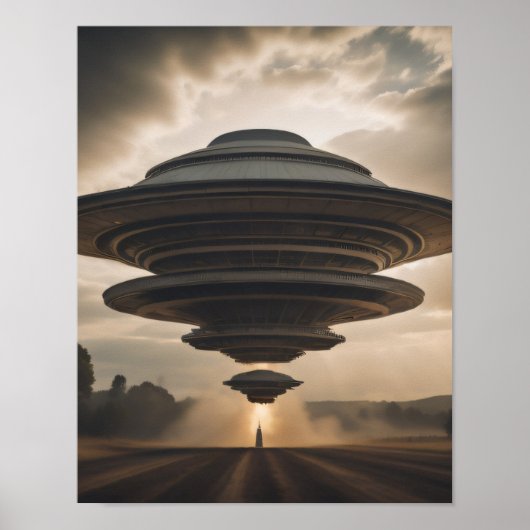 高エネルギーUFO ポスター (正面)