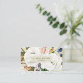 高エレガント度な植物フローラ 名刺 (スタンド正面)