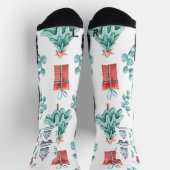 高カスタム性能陸上競技用クルーソックス ソックス (上部)