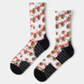 高カスタム性能陸上競技用クルーソックス ソックス (左)