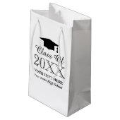 高カスタム校卒業パーティー好きなクラス スモールペーパーバッグ (裏面アングル)