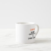 高カフェイン入り白ハロウィーン エスプレッソカップ (正面右)