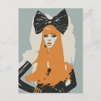 高クラスの高ファッション ポストカード