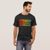 高コストで困難 Tシャツ (正面フル)