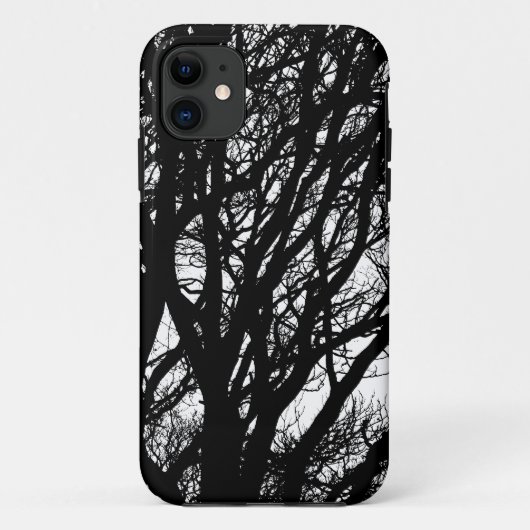 高コントラストの枝 Case-Mate iPhoneケース (裏面)