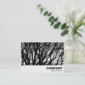 高コントラスト枝 名刺 (スタンド正面)