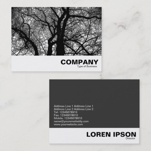 高コントラスト 名刺 (正面/裏面)