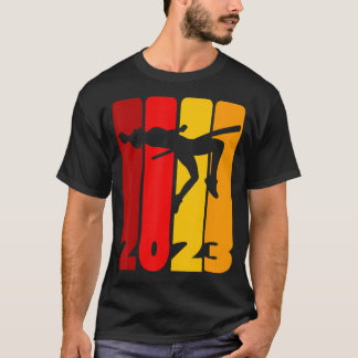 高ジャンプ訓練とアスリート2023高ジャンプ Tシャツ