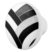 高スタイリッシュ度山モダン形 セラミックノブ (右)