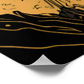 高スート威厳のあるル: Steampunk Airship ポスター (角)