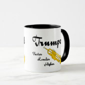 高トランペット マグカップ (正面右)