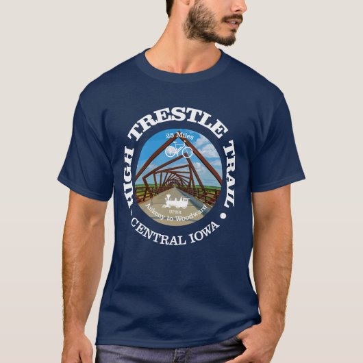 高トレッスルトレイル(サイクリングc) tシャツ (正面)