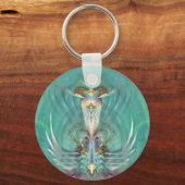 高ハート門 キーホルダー (正面)