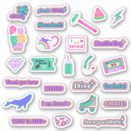 高ビベカスタムカットビニールステッカーシートV1 NEW シール (正面)