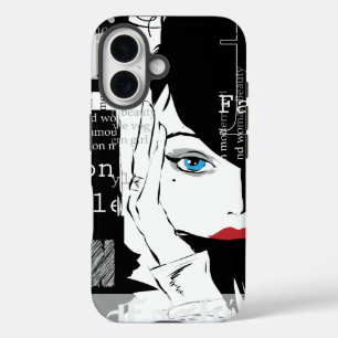 高ファッションアートiPhoneケース iPhone 16ケース