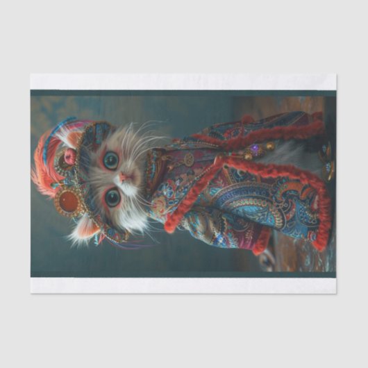 高ファッションCat6 薄葉紙 (正面)