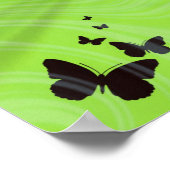 高ポスターを飛ぶ ポスター (角)