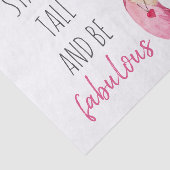 高モダンくて素晴らしいフラミンゴ 薄葉紙 (詳細)