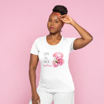高モダンくて素晴らしいフラミンゴ Tシャツ<br><div class="desc">高モダンくて素晴らしいフラミンゴ</div>