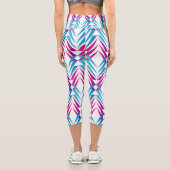 高モダンく腰の高いカプリス カプリレギンス (裏面)