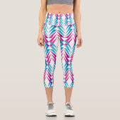 高モダンく腰の高いカプリス カプリレギンス (正面)