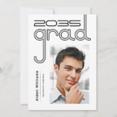 高モダンはっきりした技術フォトグラード 案内状 (正面)