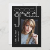 高モダンはっきりした技術フォトグラード 案内状 (正面)